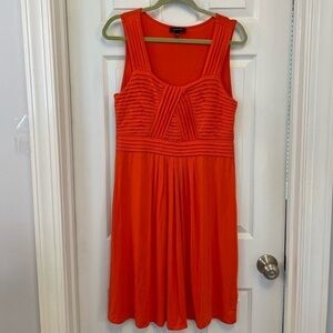 Spense MIDI Sleeveless Dress orange Size Medium